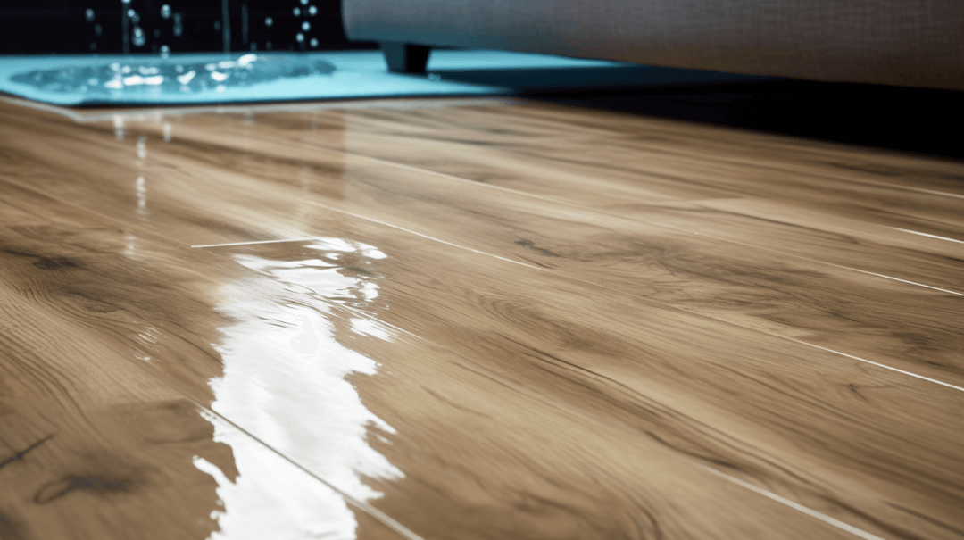 using waterproof flooring in wet areas of your home