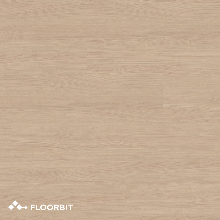 Warm brown floor with Floorbit logo